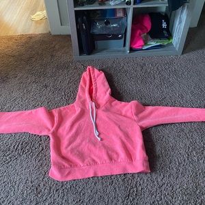 Crop top hoodie